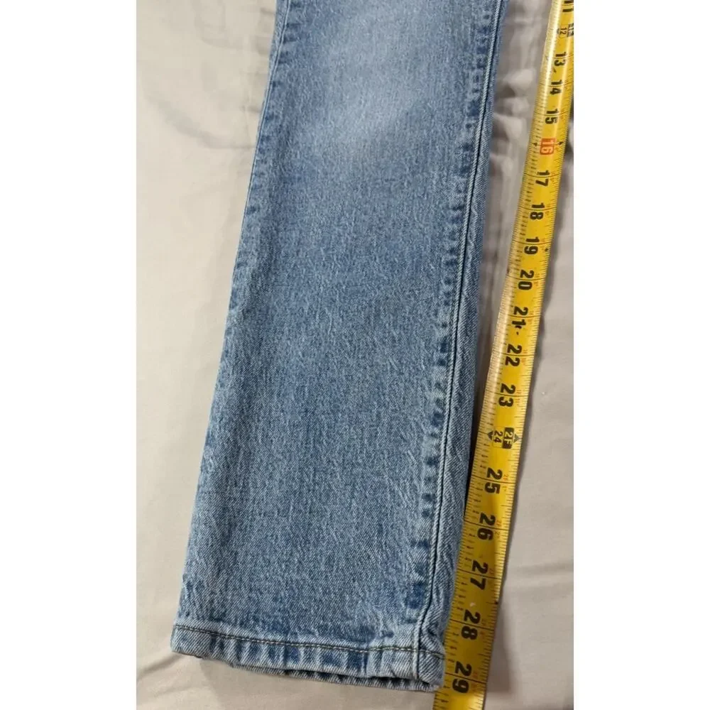 Levi’s Premium 501 Women's W26xL30 Straight Button Fly Light Wash Jeans